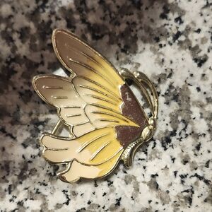 Vintage Butterfly belt buckle